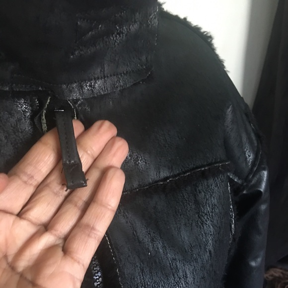 🧥 2/$30 Sexy black faux leather jacket - Picture 4 of 15